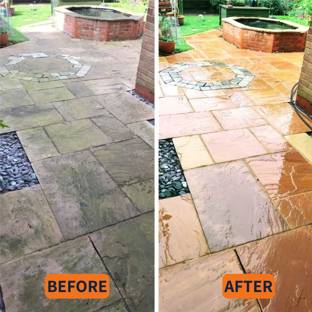 Patio Cleaning ✅